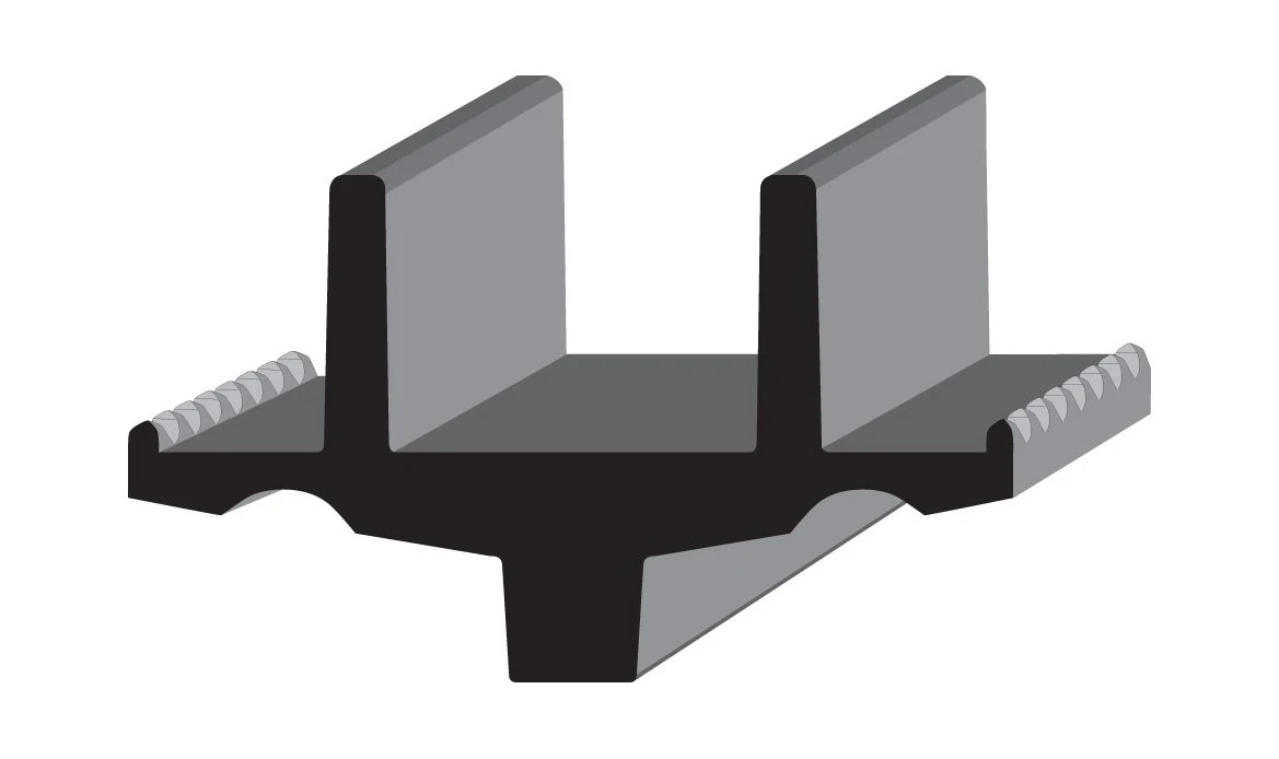 Pair Of Blue C&A Pro BX 7-1/4" Snowmobile Skis W/Black C&A Loops - Image 3