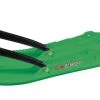 Pair Of Green C&A Pro BX 7-1/4" Snowmobile Skis W/Black C&A Loops