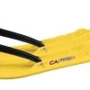 Pair Of Yellow C&A Pro BX 7-1/4 Snowmobile Skis W/Black C&A Loops