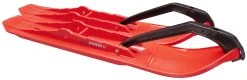 Pair Of Red C&A Pro XCS 6-3/4" Snowmobile Skis W/Black C&A Loops