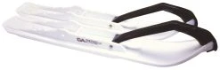 Pair Of White C&A Pro XCS 6-3/4" Snowmobile Skis W/Black C&A Loops