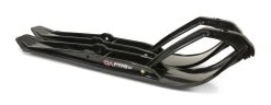 Pair Of Black C&A Pro [XPT] 6-1/4" Snowmobile Skis W/Black C&A Loops