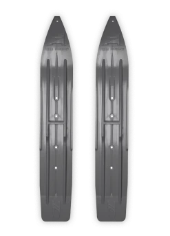 Pair Of Gray Slydog Hell Hound 7-1/4" Snowmobile Skis