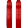 Pair Of Red Slydog Hell Hound 7-1/4" Snowmobile Skis