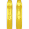 Pair Of Yellow Slydog Hell Hound 7-1/4" Snowmobile Skis