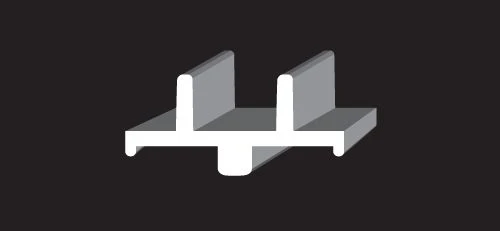 Pair Of White C&A Pro MTX 8" Snowmobile Mountain/Trail Skis W/Black C&A Loops - Image 4