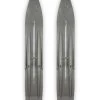 Pair Of Gray Slydog Powder Hound 7" Snowmobile Skis