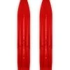 Pair Of Red Slydog Powder Hound 7" Snowmobile Skis
