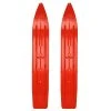 Pair Of Lava Red Slydog Hell Hound 7-1/4" Snowmobile Skis