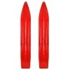 Pair Of Indy Red Slydog Powder Hound 7" Snowmobile Skis