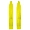 Pair Of Sunburst Yellow Slydog Powder Hound 7" Snowmobile Skis