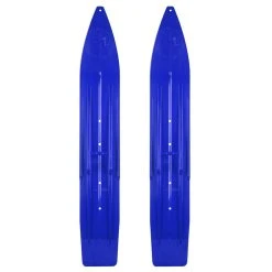Pair Of Voo Doo Blue Slydog Powder Hound 7" Snowmobile Skis