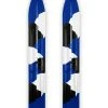 Pair Of Blue/White/Black Urban Camo Slydog Trail 6" Snowmobile Skis
