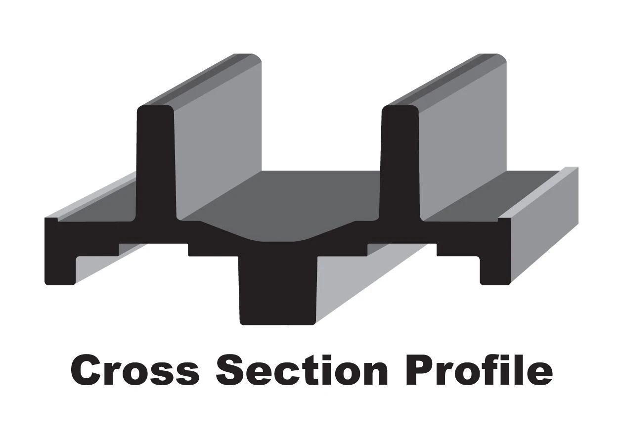 Pair Of Green C&A Pro XCS 6-3/4" Snowmobile Skis W/Black C&A Loops - Image 2