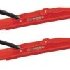 Pair Of Red C&A Pro XT 7-1/4" Snowmobile Skis W/Black C&A Loops